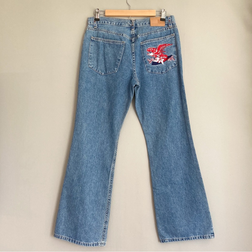 Tommy Hilfiger American Vintage Y2K Eagle Embroidered Jeans